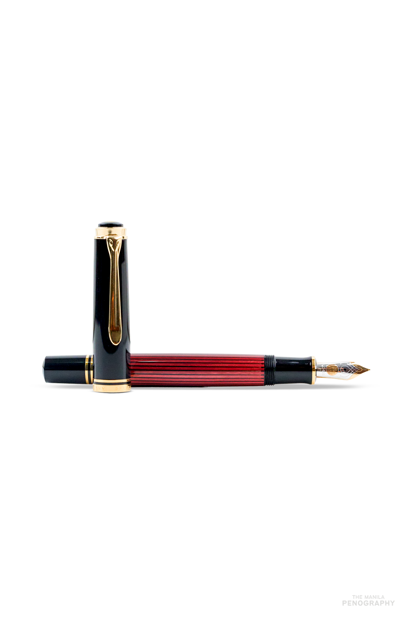 Pelikan M600 Red Vintage Stripe Model