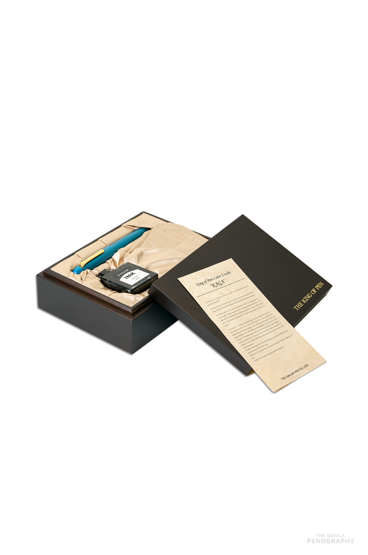 Sailor 1911 King of Pen Kaga Urushi Teal Blue