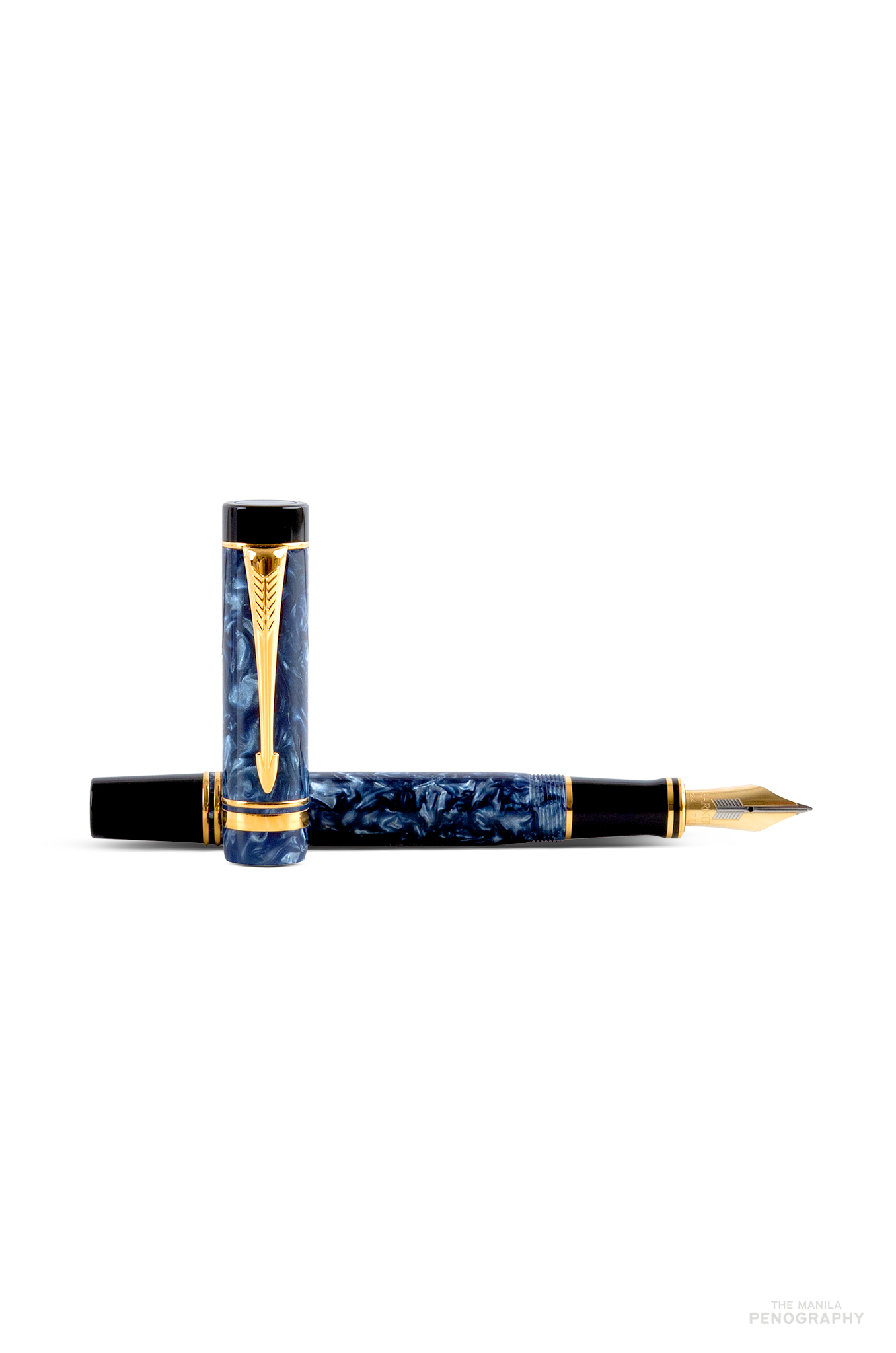 Parker Duofold Centennial Blue Marble