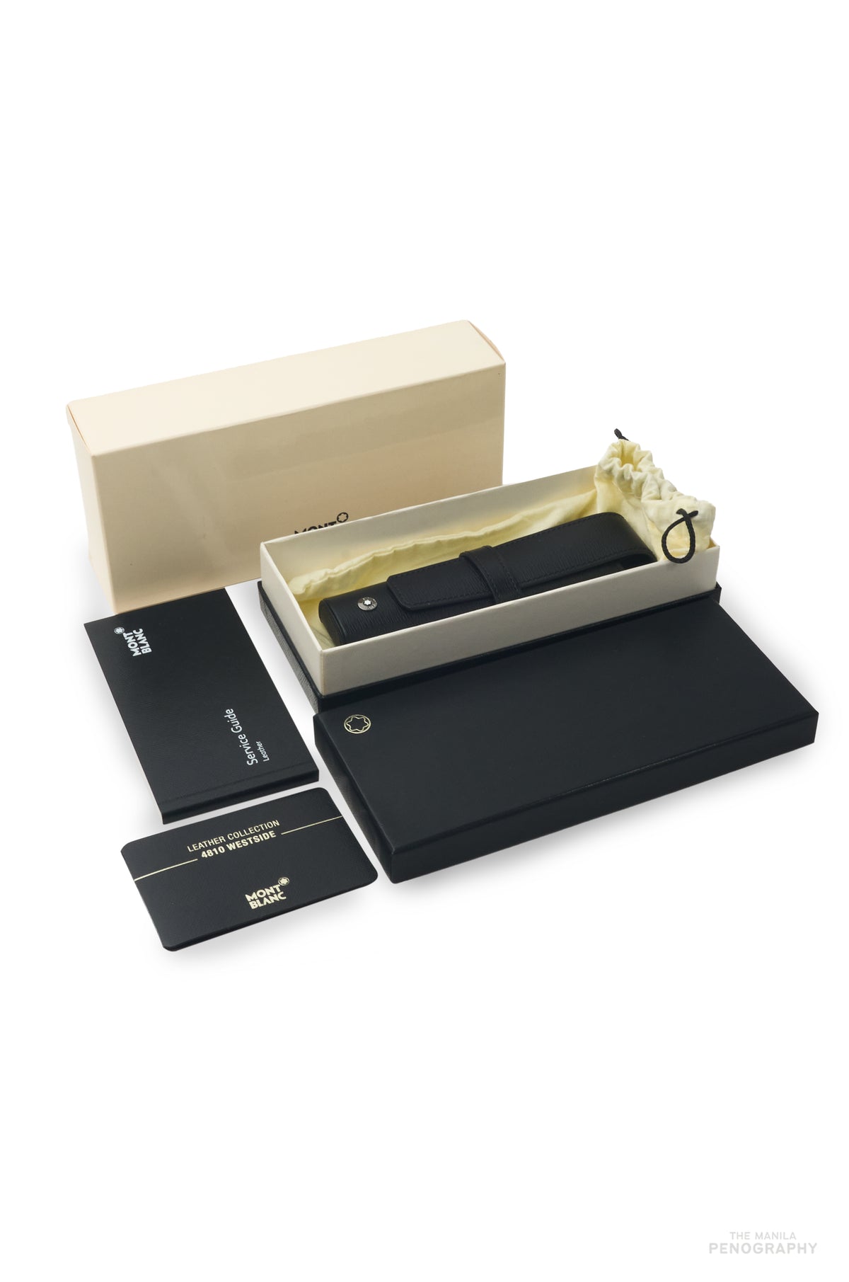 Montblanc 4810 Westside 1-Pen Pouch Black