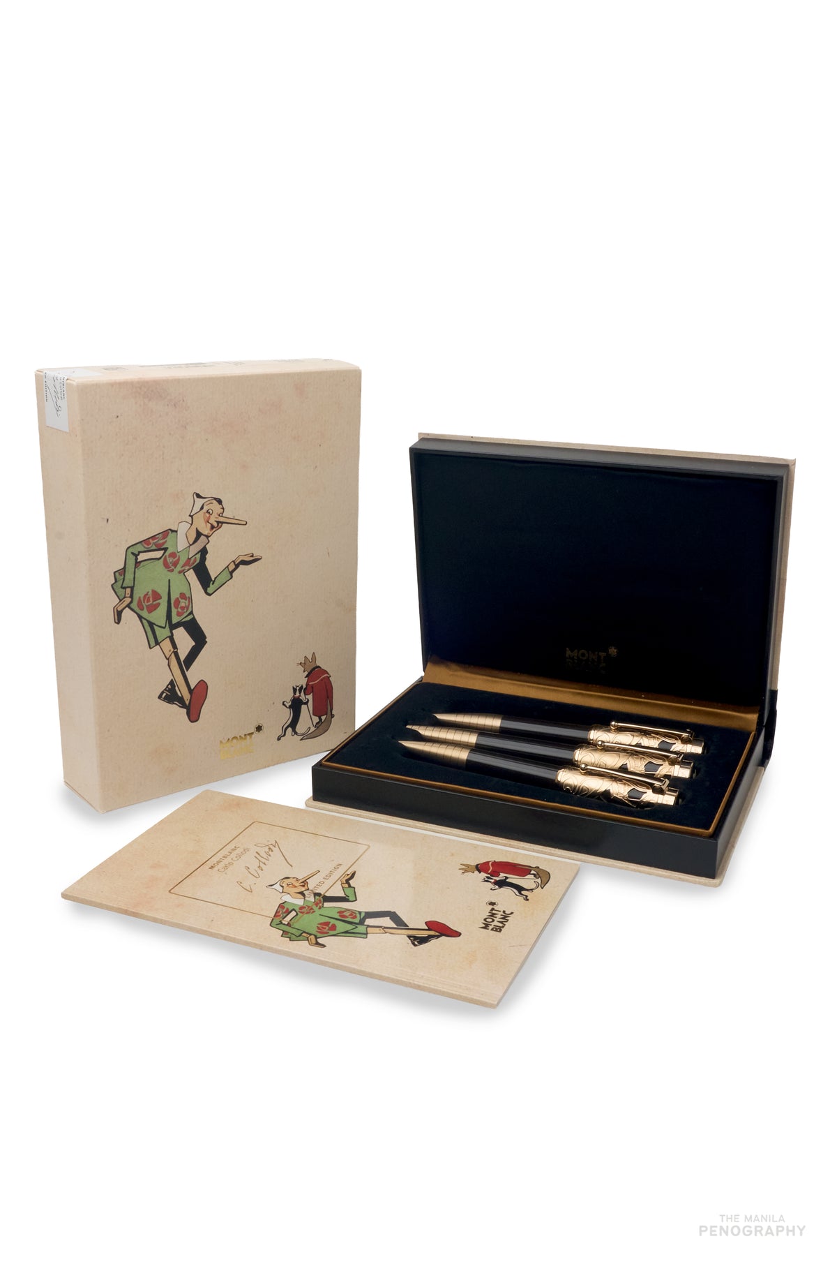 Montblanc Writers Edition Carlo Collodi 3-Piece Set (FP/BP/MP)