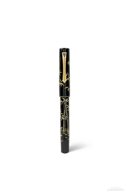 Namiki Yukari Chinkin Bamboo and Sparrow
