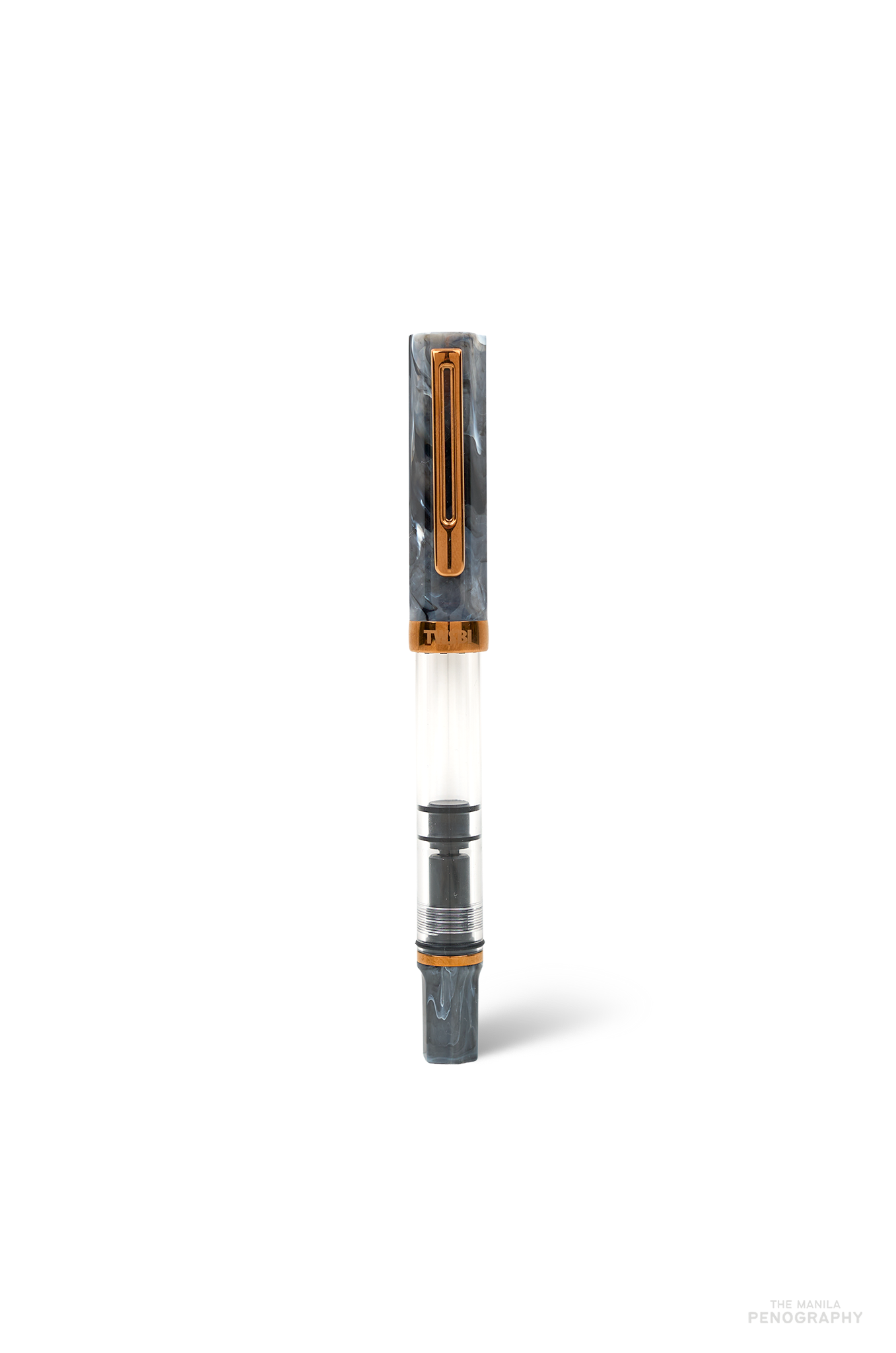TWSBI ECO Black Marble with Bronze
