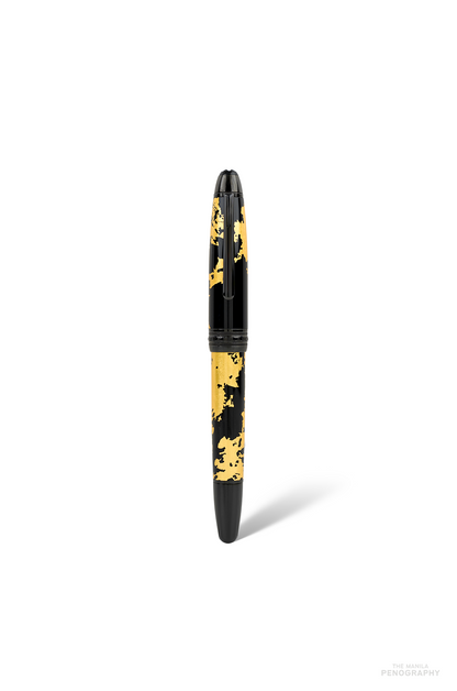 Montblanc 146 Solitaire Calligraphy Gold Leaf