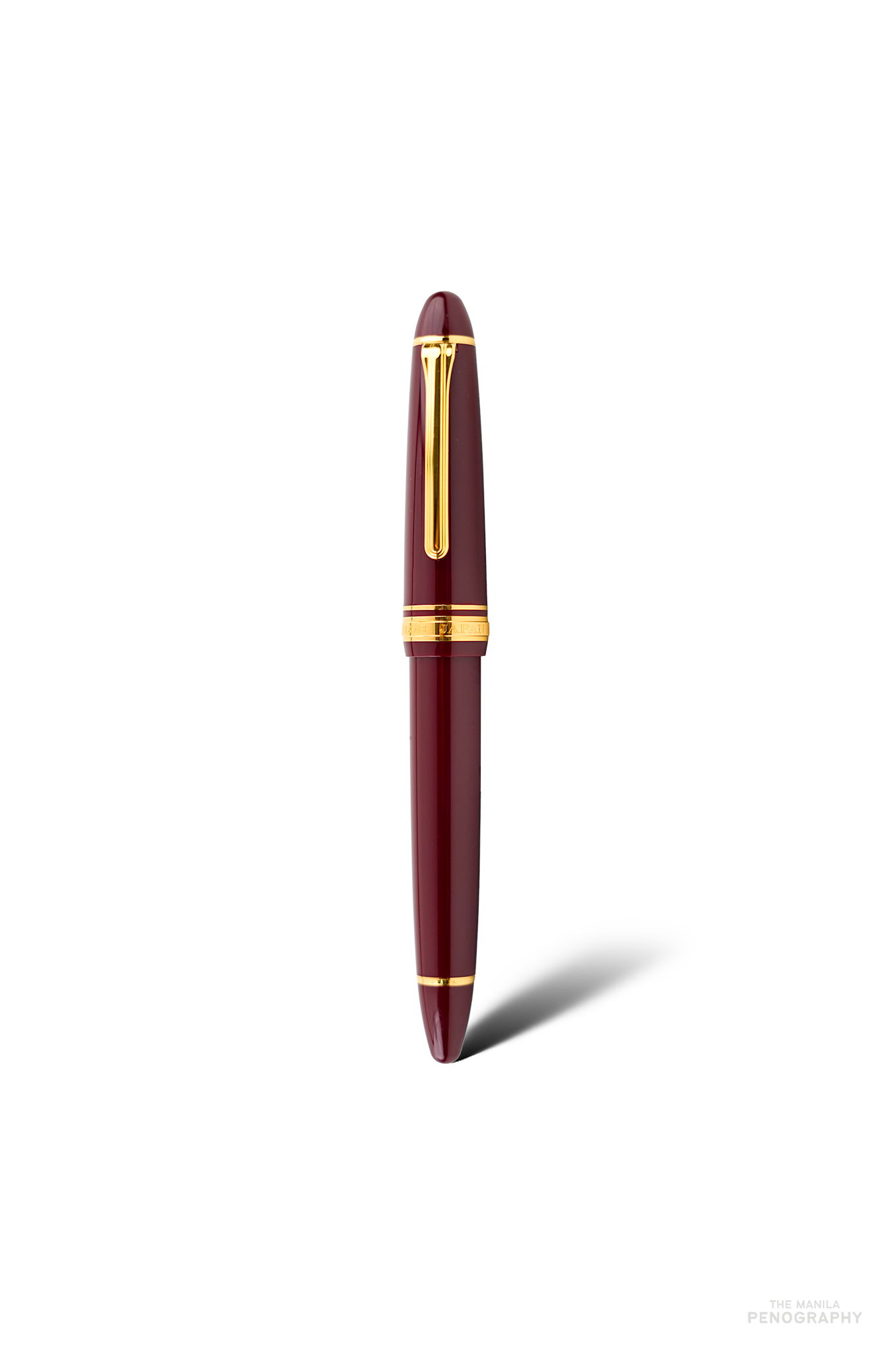 Sailor 1911L Burgundy Gold Trim