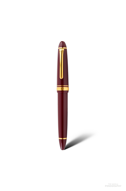 Sailor 1911L Burgundy Gold Trim
