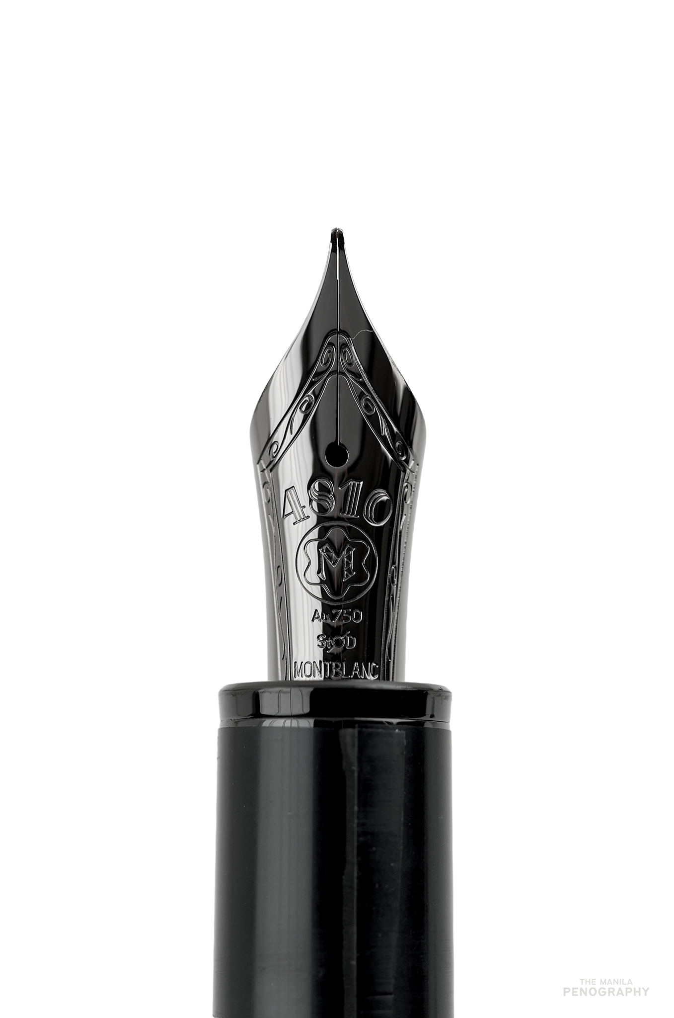 Montblanc 146 Solitaire Calligraphy Gold Leaf