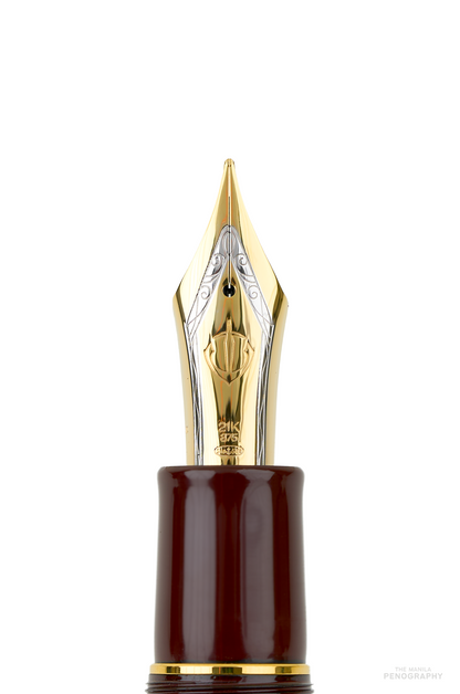 Sailor King of Pen Kaga Urushi Maroon
