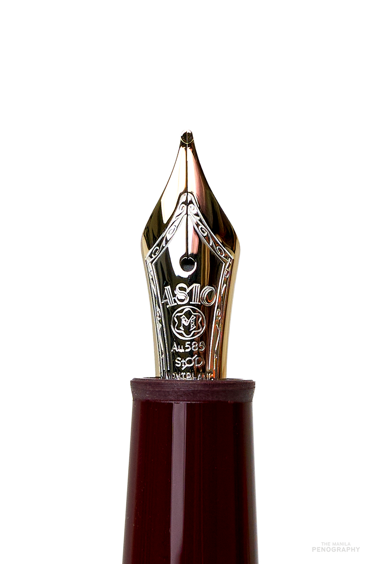 Montblanc 145 Burgundy Red