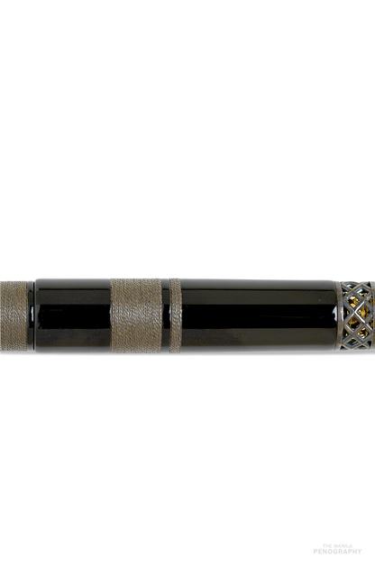 Nakaya 20th Anniversary Kuro-roiro with Silver Strings Rolled Model