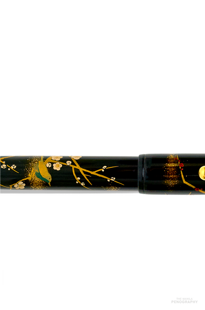 Namiki Yukari Apricot Tree and Warbler