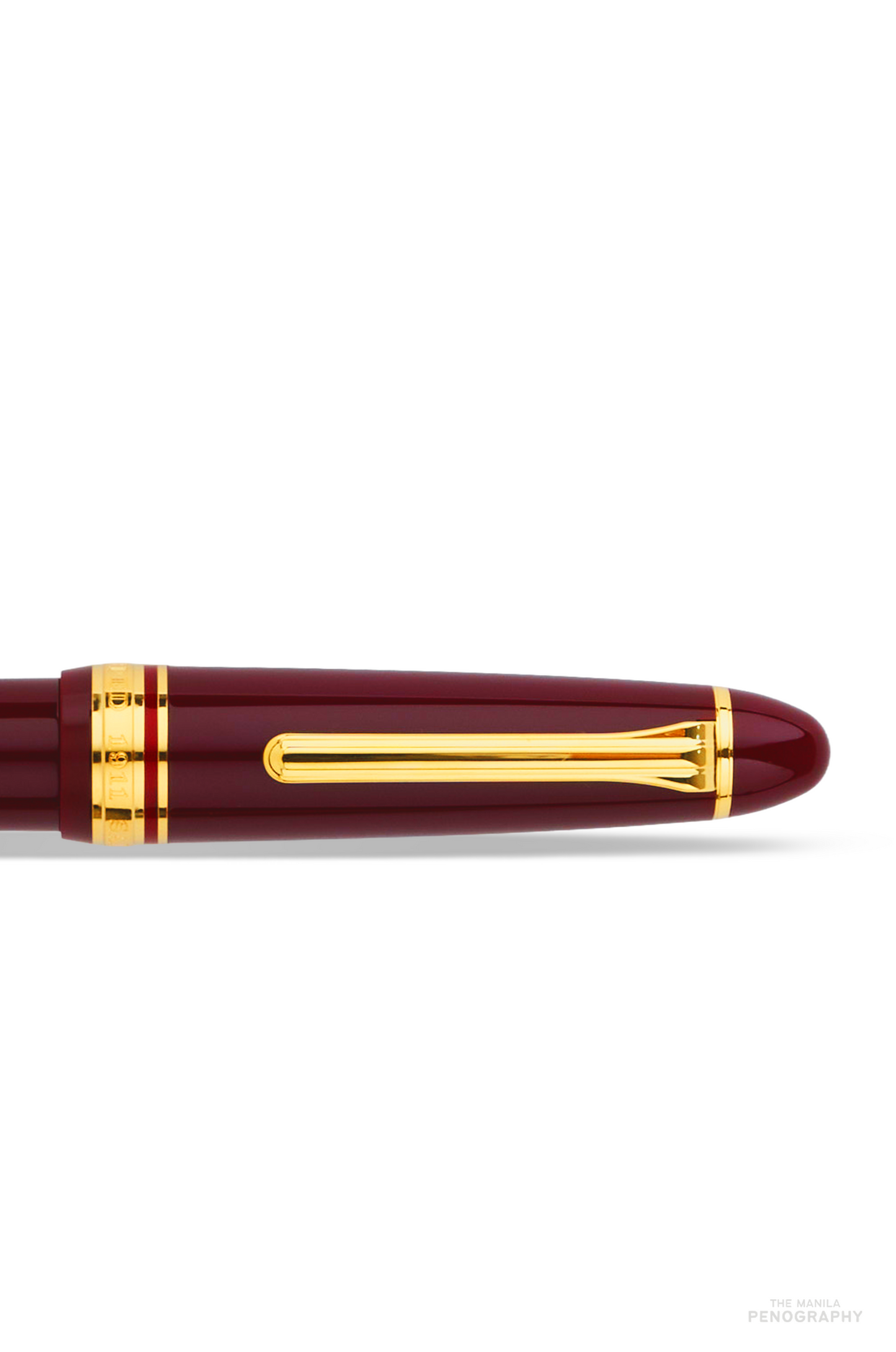 Sailor 1911L Burgundy Gold Trim