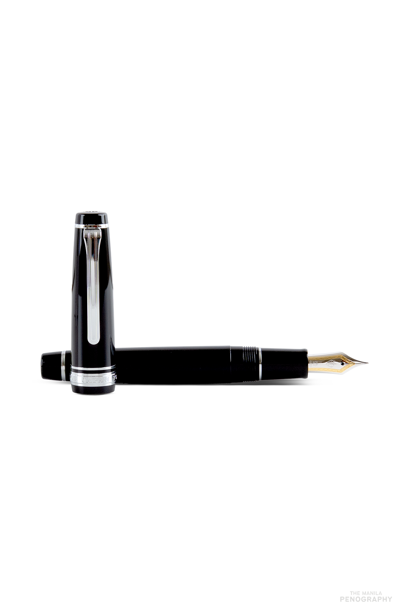 Sailor Pro Gear Black Platinum Trim