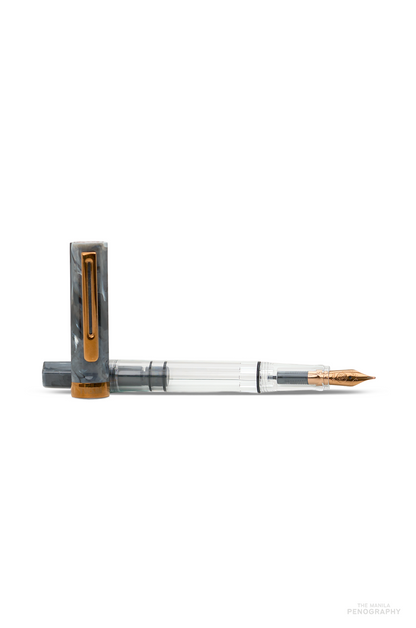 TWSBI ECO Black Marble with Bronze
