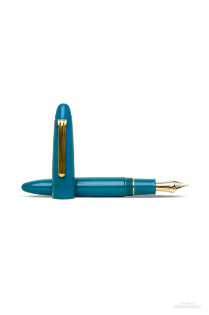 Sailor 1911 King of Pen Kaga Urushi Teal Blue