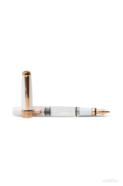 TWSBI Diamond 580 White Rose Gold II