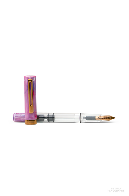 TWSBI ECO Fluorite Purple with Bronze