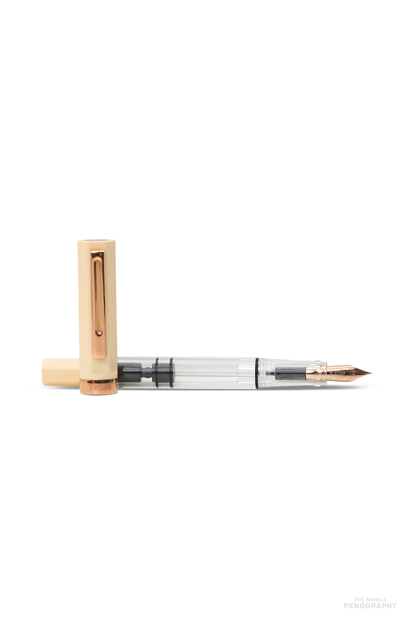 TWSBI ECO Crème with Rose Gold