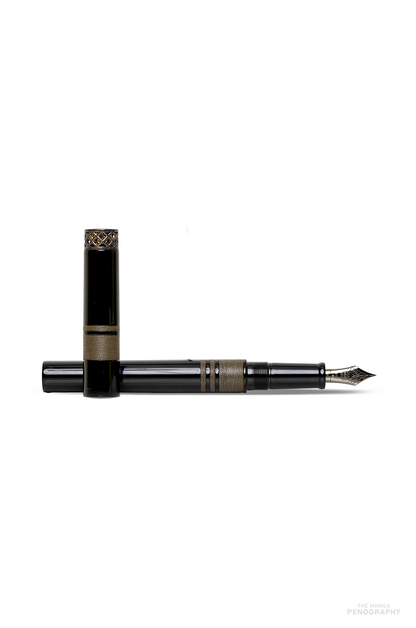 Nakaya 20th Anniversary Kuro-roiro with Silver Strings Rolled Model