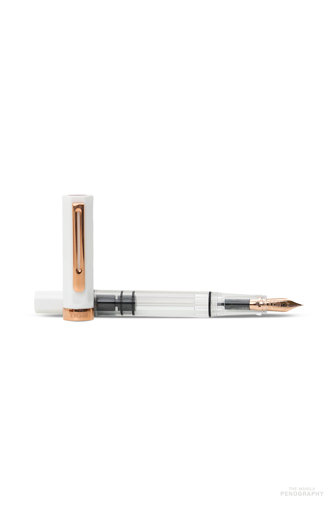 TWSBI ECO White with Rose Gold
