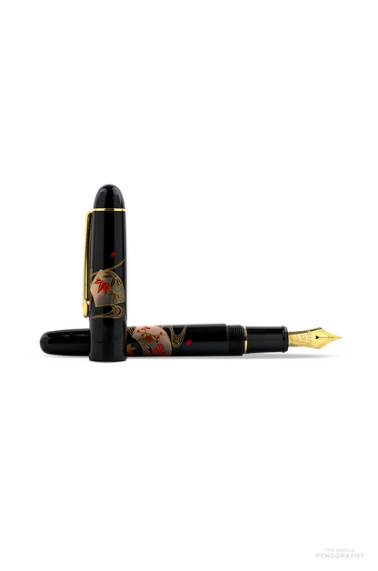 Platinum 3776 Century Maki-E Kaga Hira Maki-E Senmen