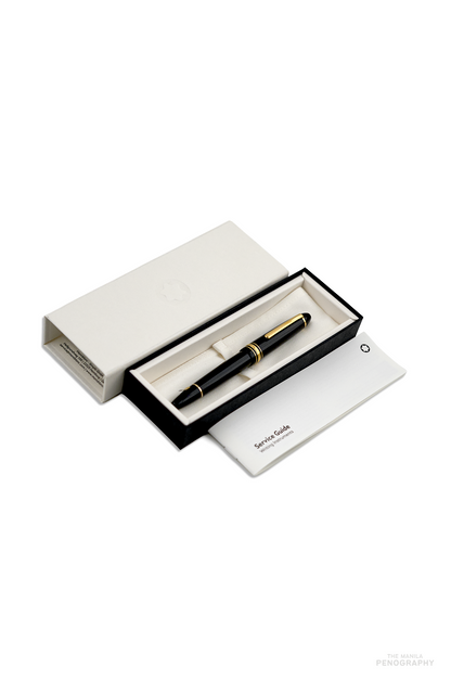 Montblanc 146 Black Gold Trim