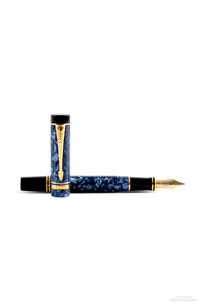 Parker Duofold Centennial Blue Marble