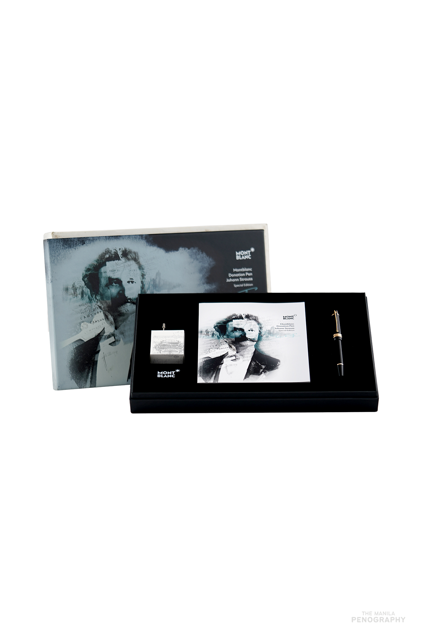 Montblanc Donation Pen Johann Strauss (Champagne Gold Trim)