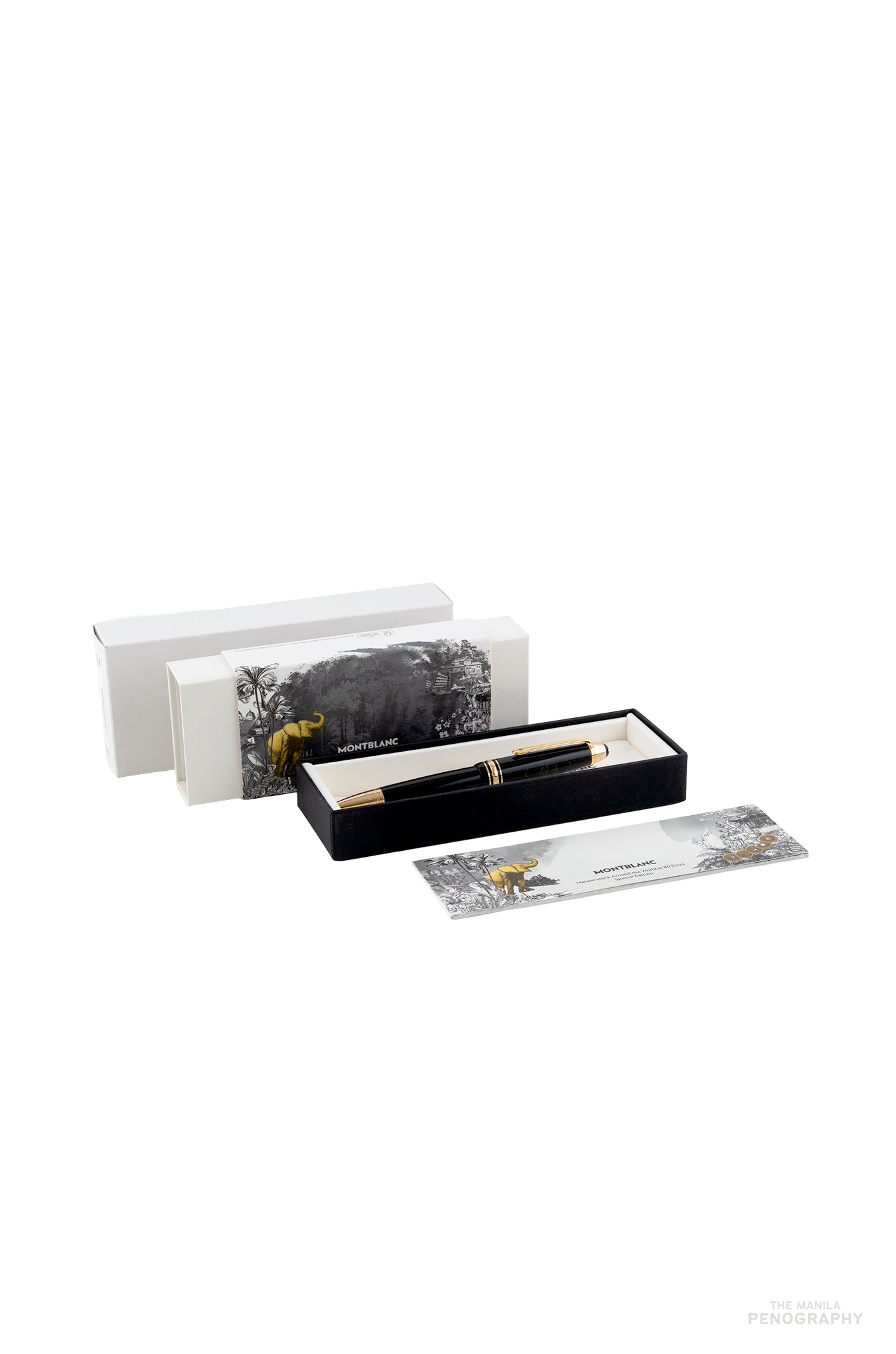 Montblanc 145 Around the World in 80 Days Classique Dark Grey