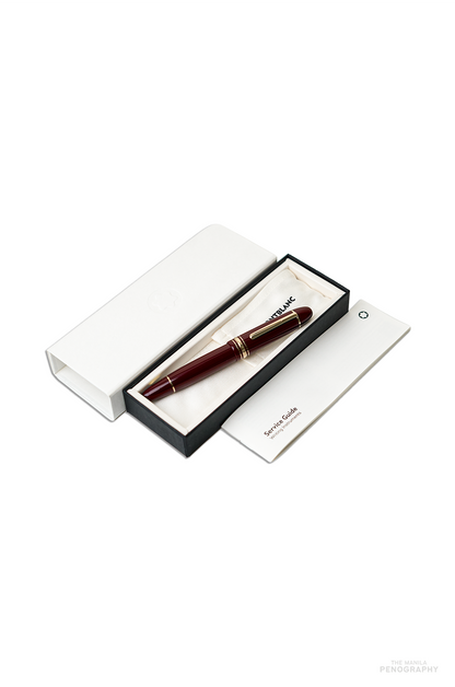 Montblanc 146 Burgundy Red