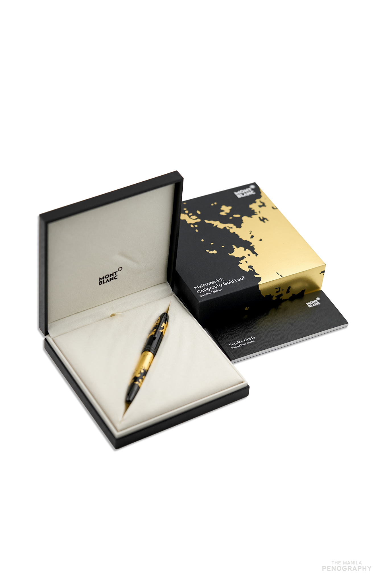 Montblanc 146 Solitaire Calligraphy Gold Leaf