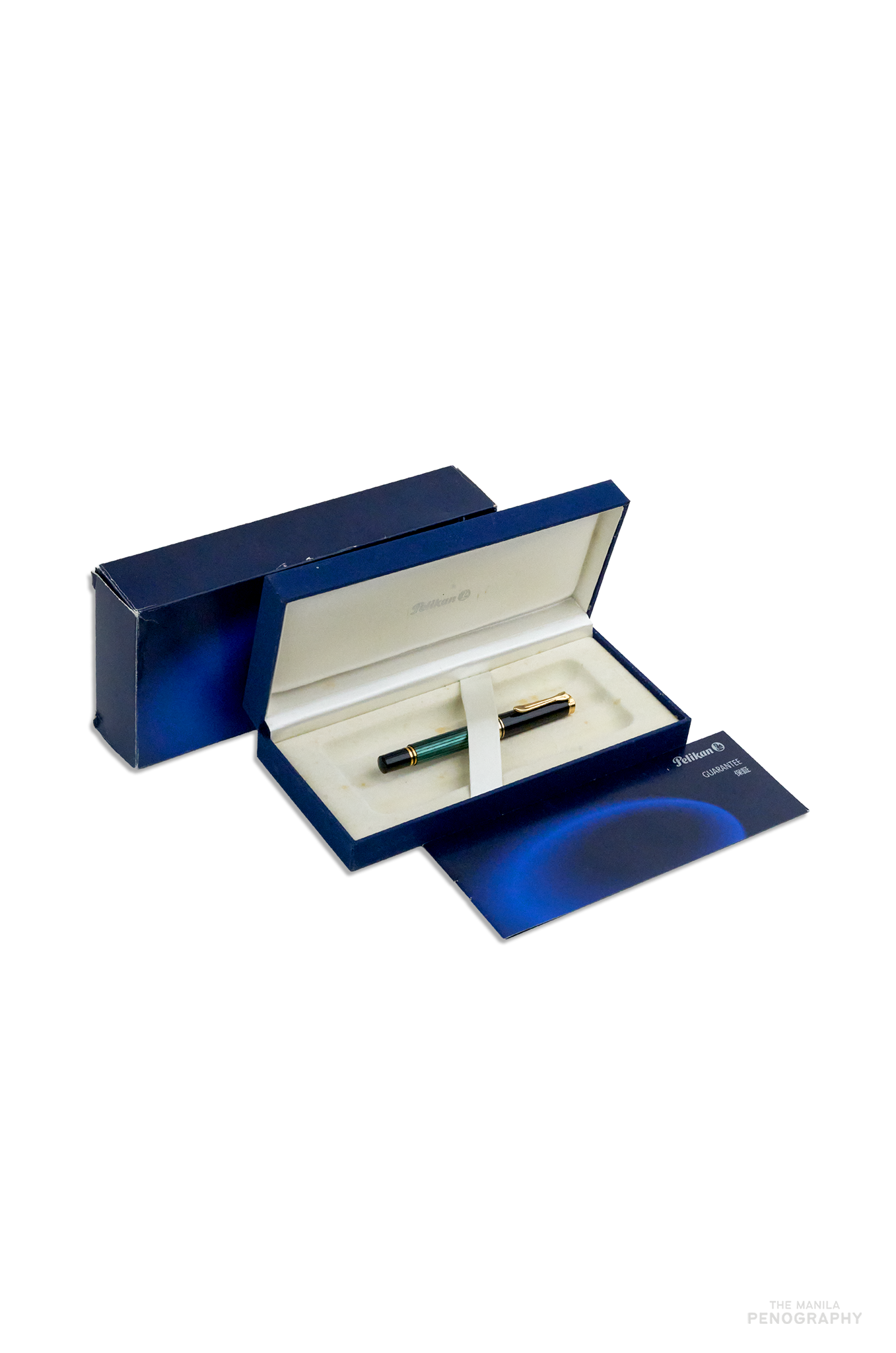 Pelikan M300 Green Stripe