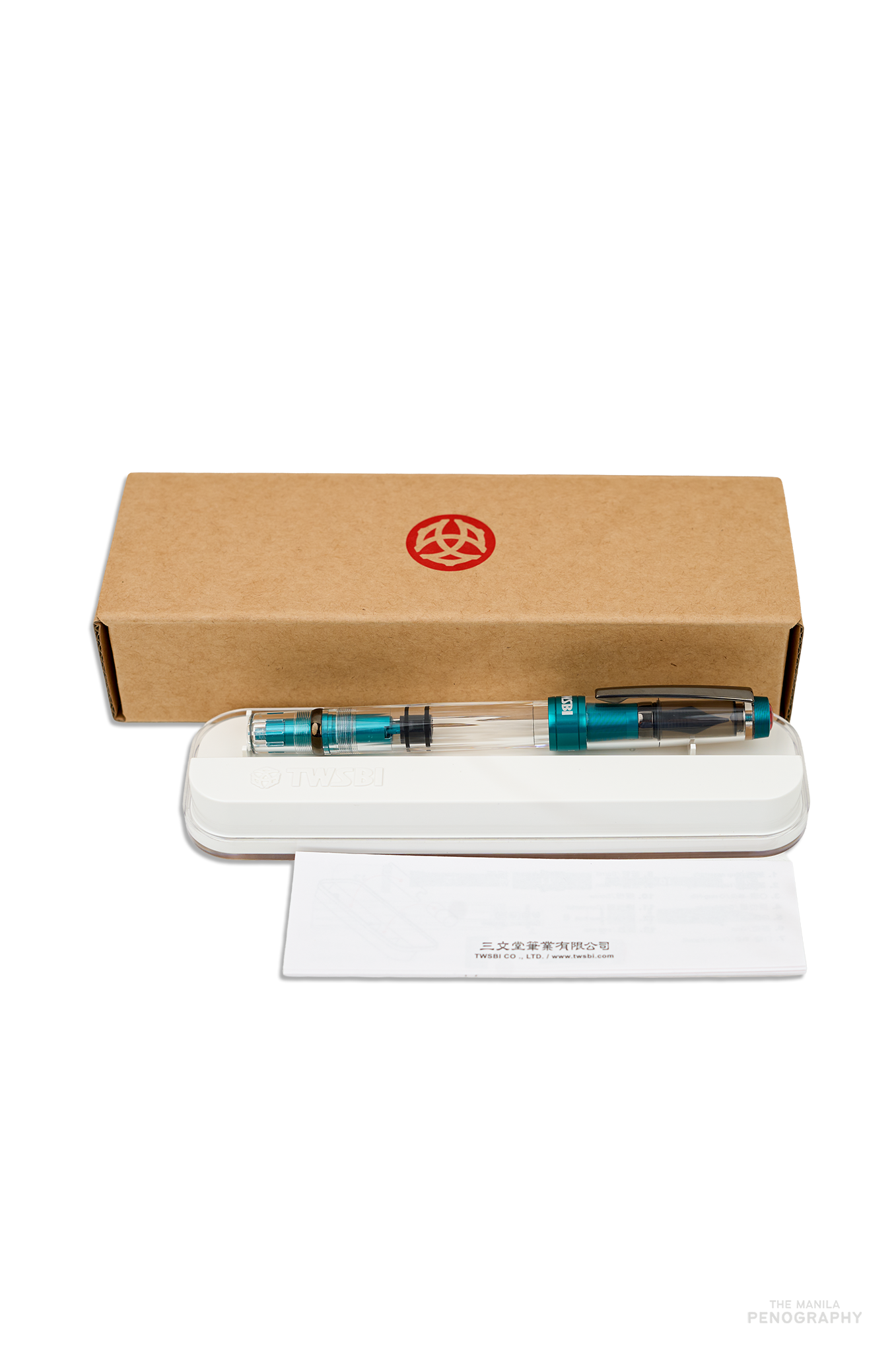 TWSBI Diamond 580 AL R Caribbean with Onyx