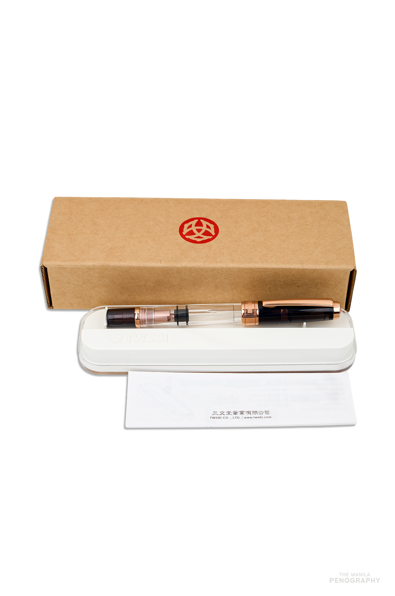 TWSBI Diamond 580 Smoke Rose Gold II