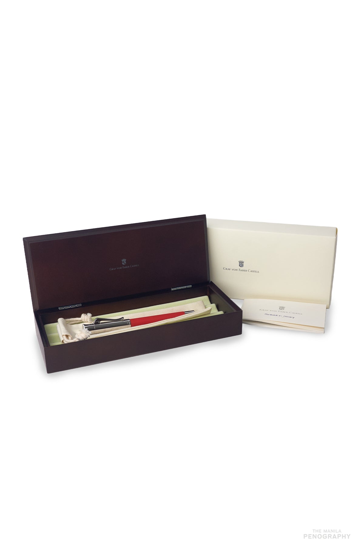 Graf von Faber Castell Guilloche India Red