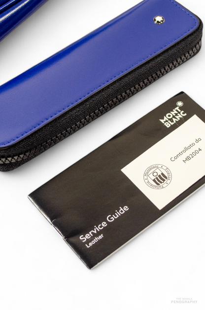 Montblanc Extreme 2.0 Blue Glossy Leather Chest Bag